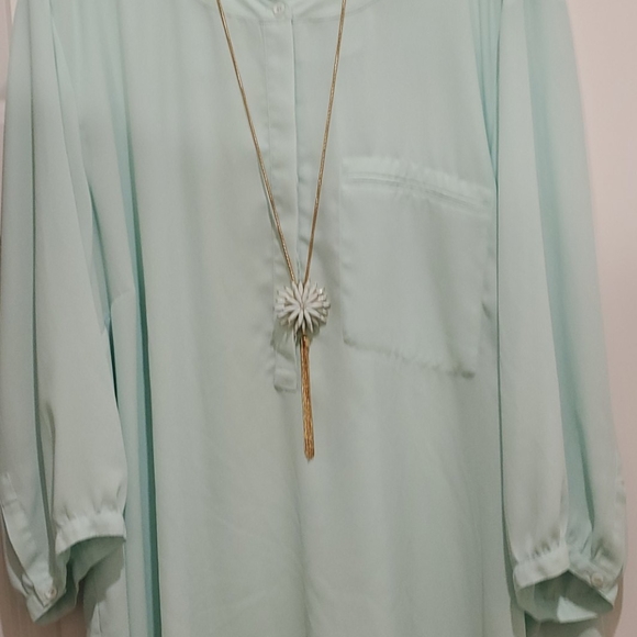 NYDJ Tops - Lovely mint blouse
